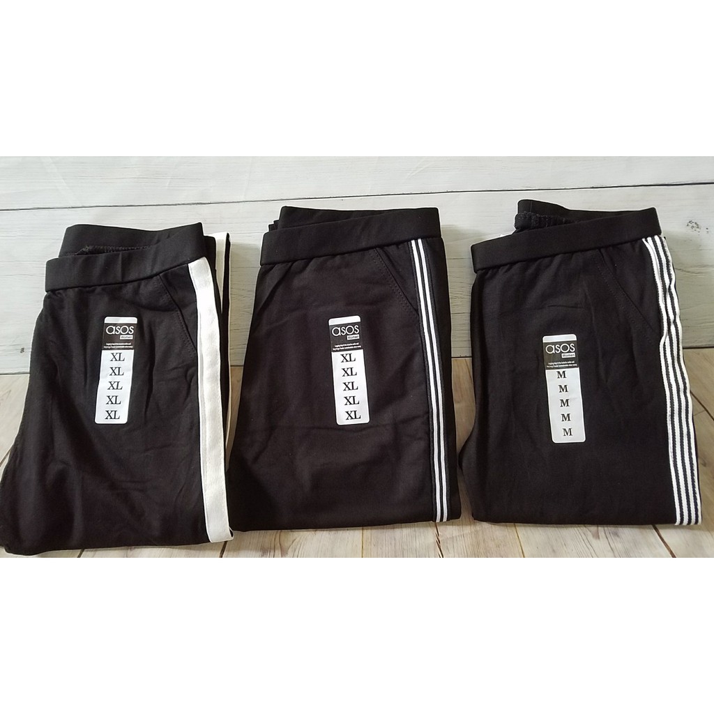 Quần legging sọc chữ