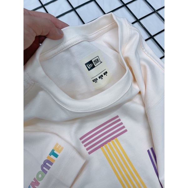 [CHÍNH HÃNG] ÁO THUN NEW ERA x BTS x DYNAMITE LA DODGERS - ÁO THUN CỔ TRÒN THẤM HÚT MỒ HÔI - UNISEX NAM NỮ