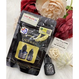 keo nối mi LADY BLACK tốc độ khô 1-2s