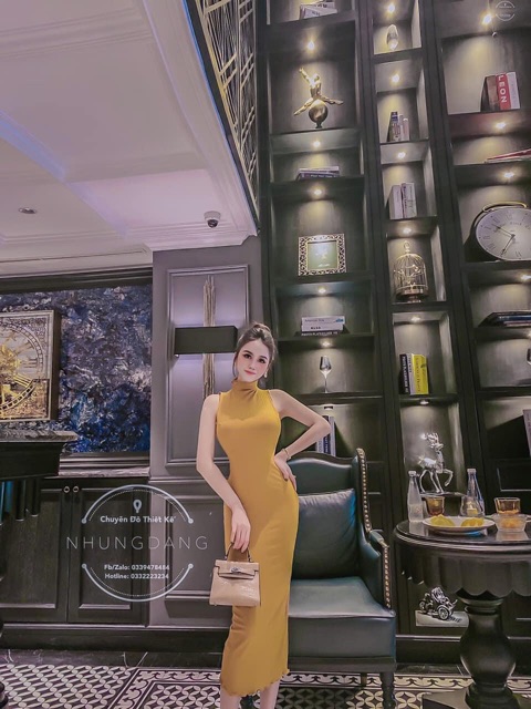 VÁY BODY SÁT NÁCH CỔ LEO MS14201 | BigBuy360 - bigbuy360.vn