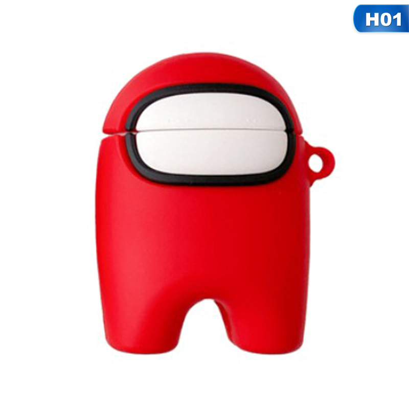 Vỏ Bảo Vệ Hộp Sạc Tai Nghe Airpods Pro Apple Bluetooth Không Dây Chất Liệu Silicon Hình Máy Chơi Game Among Us Ốp | BigBuy360 - bigbuy360.vn