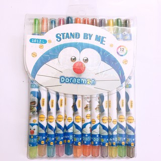 Bút sáp vặn 12 màu ( dài 17cm)