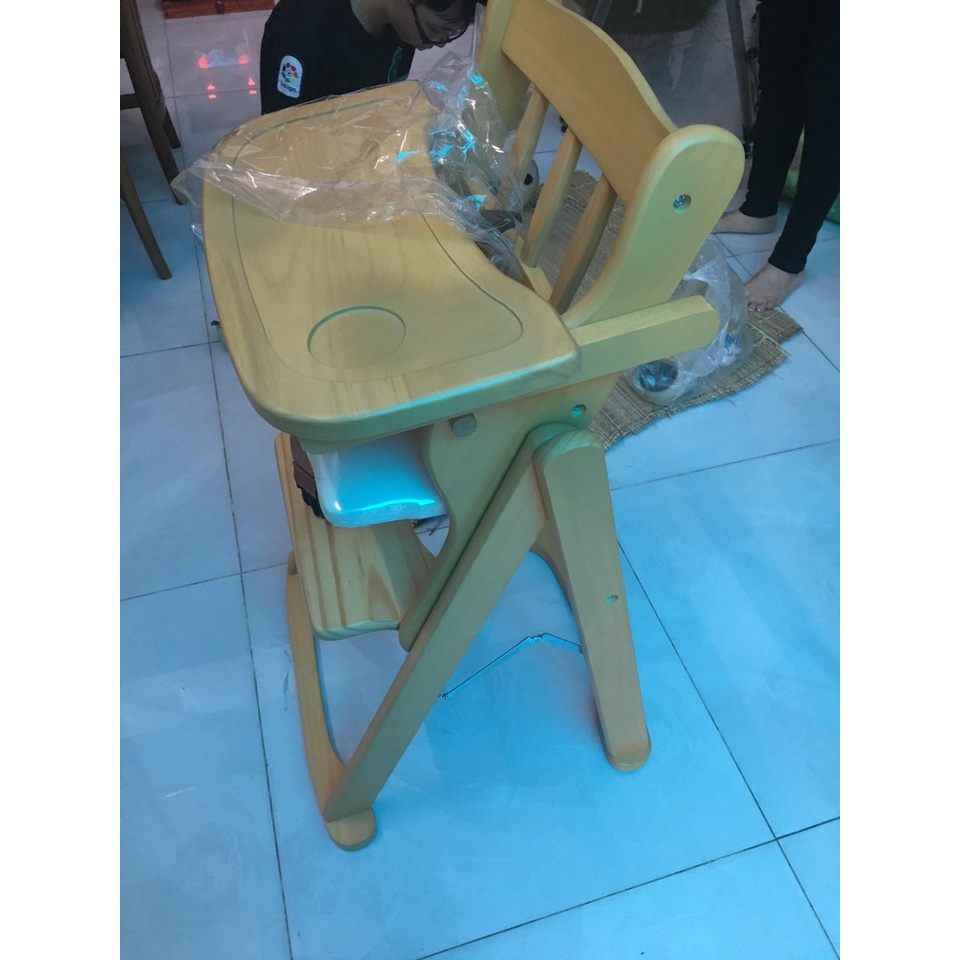 Ghế gỗ ăn dặm