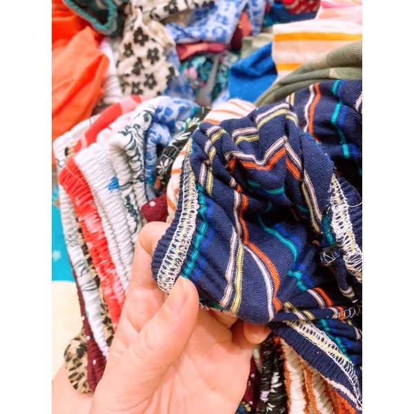 Quần chục mặc nhà vải xuất dư cho Bé