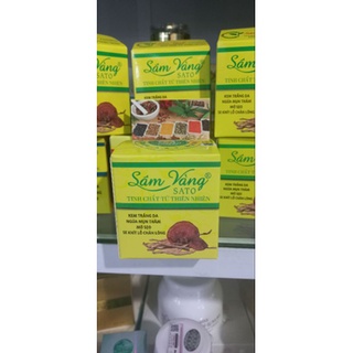 Kem mụn sâm vàng sato thảo dược đông y