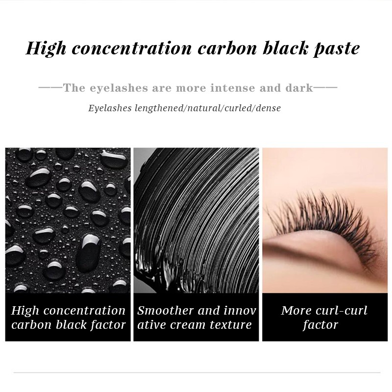 Mascara SUAKE chuốt mi đen dày dài cong tự nhiên chống thấm nước mồ hôi không lem 15g