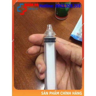 Set 2 xilanh gắn núm silicon hút rửa mũi cho bé