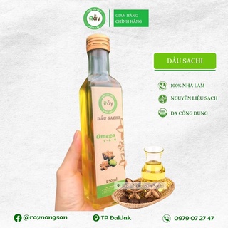 [250ml] Dầu Sachi Rẫy Đaklak ép lạnh cao cấp nguyên chất 100%
