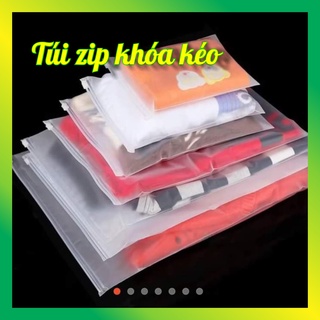 1kg túi zip khóa kéo HD mờ - VUI VUI STORE