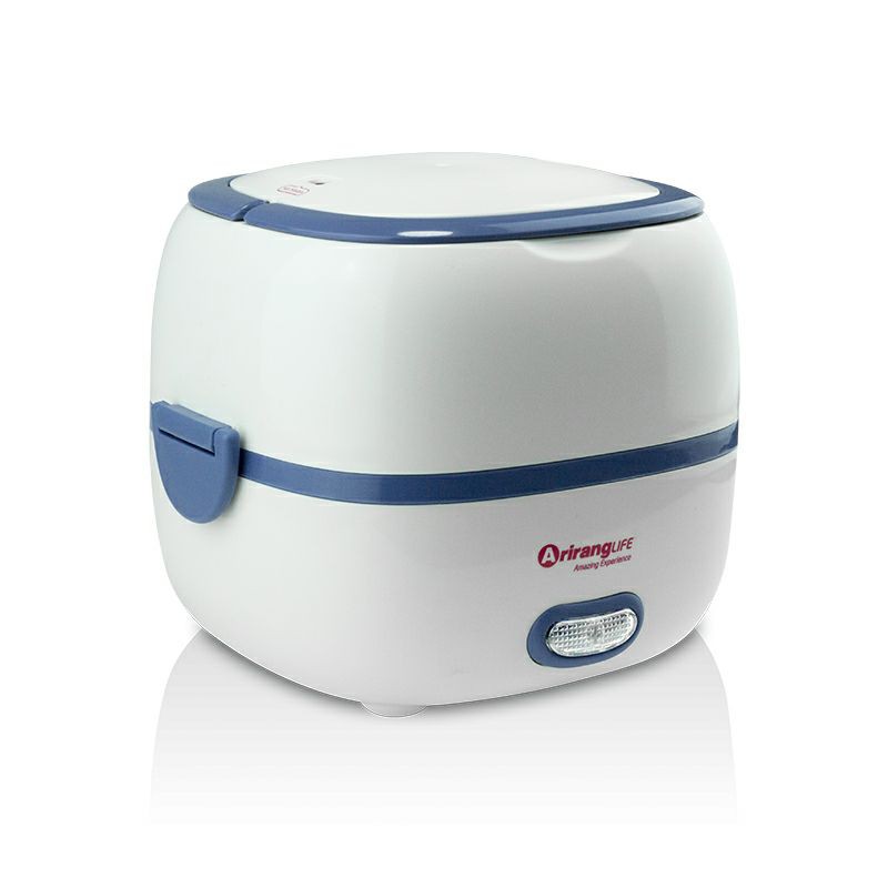 Hộp cơm cắm điện + hâm nóng 1 tầng ArirangLife EL-ALS2012 (Trắng)