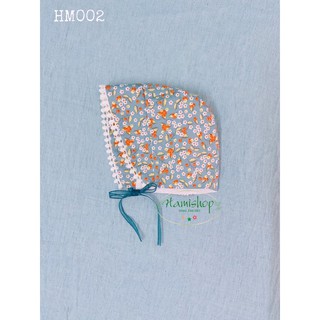 MŨ BONNET 100%COTTON ORGANIC CHO BÉ