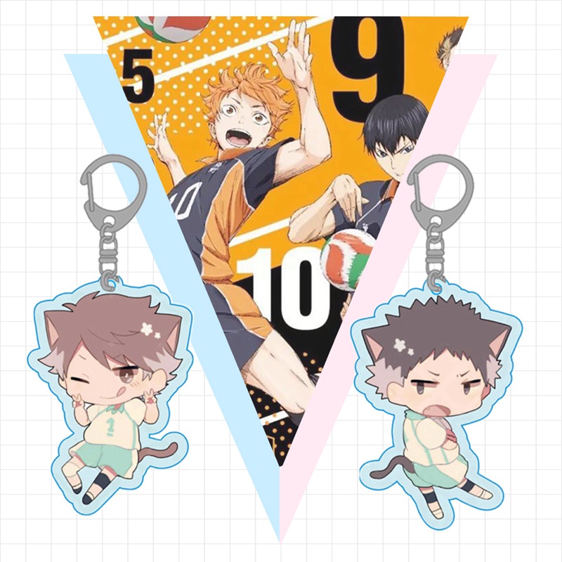 Móc Khóa Hình Quả Bóng Chuyền Thời Trang Cá Tính