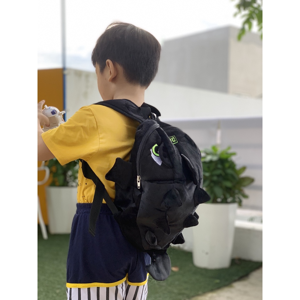 Balo khủng long đủ màu chính hãng vải nhung cao cấp