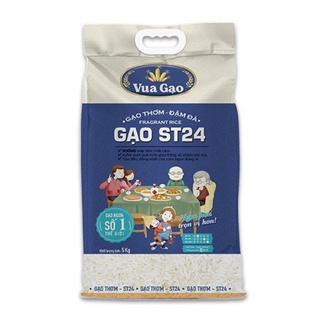Vua gạo gạo thơm đậm đà ST24 5kg
