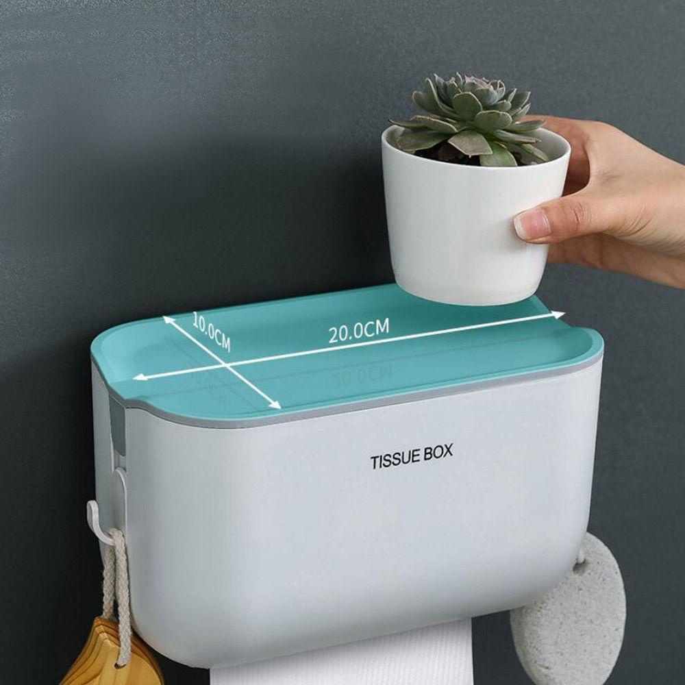 KUNHEV Giá Đỡ Cuộn Giấy Vệ Sinh Gắn Tường Không Cần Đục Lỗ Đa Năng