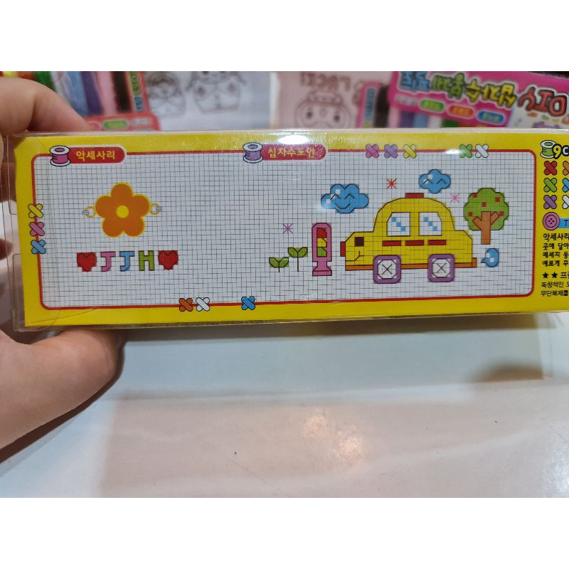 BÓP ĐỰNG ĐỒ THÊU CHỮ THẬP DIY