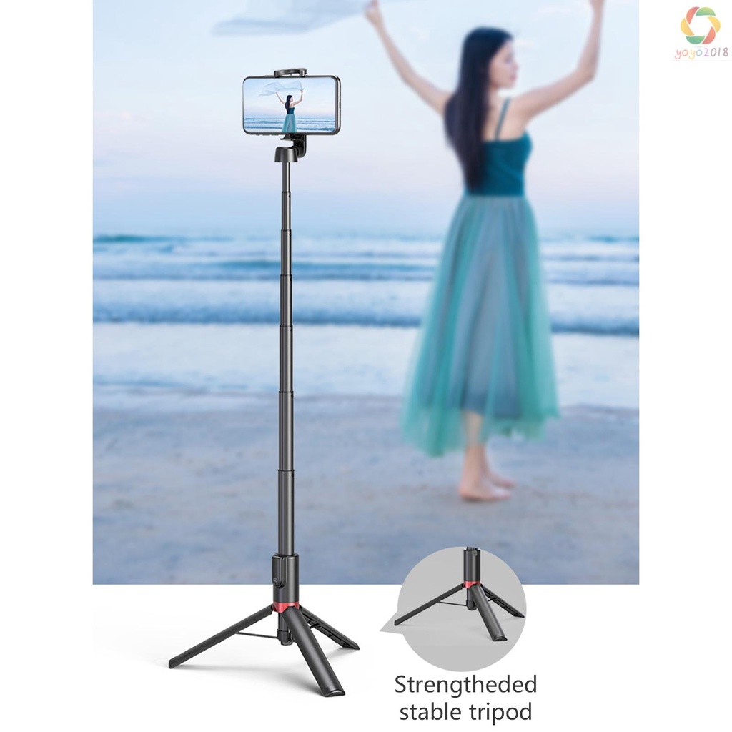 Gậy Selfie OTH-AB403 Bằng Hợp Kim Nhôm Có Thể Tháo Rời Kèm Điều Khiển Từ Xa Cho Điện Thoại | BigBuy360 - bigbuy360.vn