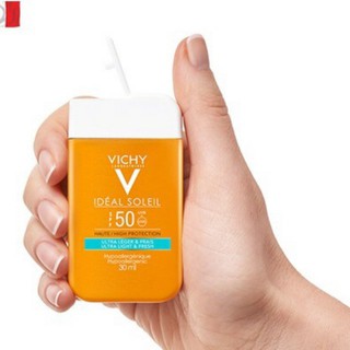 Gel Chống Nắng Giúp Bảo Vệ Da Vichy Ideal Soleil Ultra Light & Fresh SPF 50 UVB + UVA 30ml