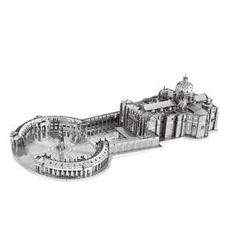 Mô Hình Lắp Ráp 3D Kim Loại Vương Cung Thánh Đường Thánh Phêrô – MW001 Metal Works