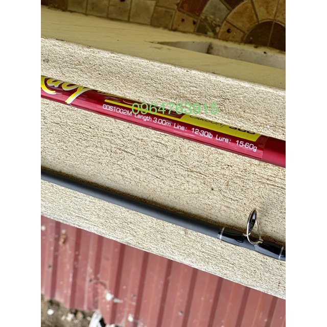 Combo cần ruby câu sông huyền thoại nhấc tĩnh 3kg  tải cá 12-15kg hàng chất lượng 78