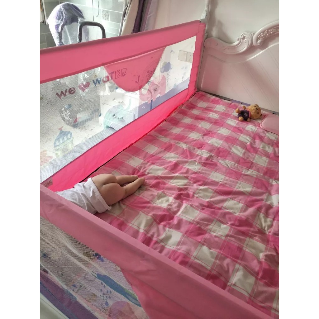 (XẢ KT 1m5 250k/thanh)Thanh chắn giường hạ vải cao cấp