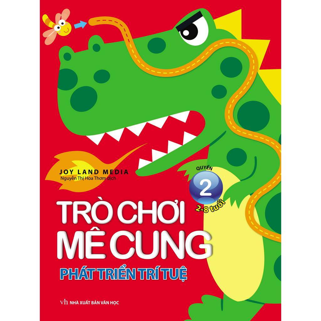 Sách Trò Chơi Mê Cung Phát Triển Trí Tuệ - Quyển 2