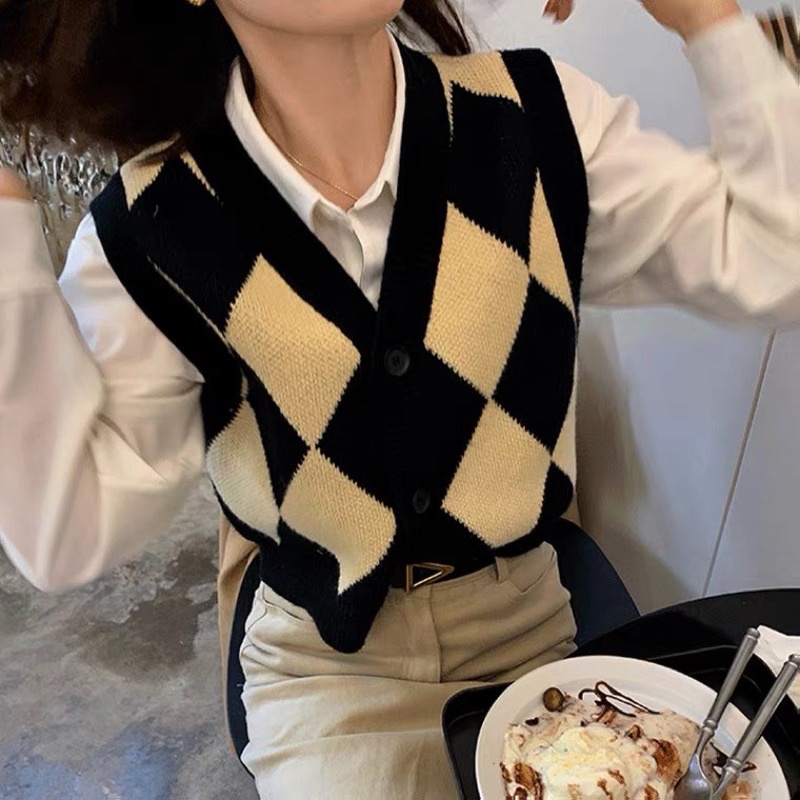 Áo Ghi Lê Hình Trám Quảng Châu