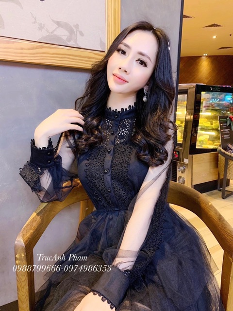 Đầm xoè tay luoi | BigBuy360 - bigbuy360.vn