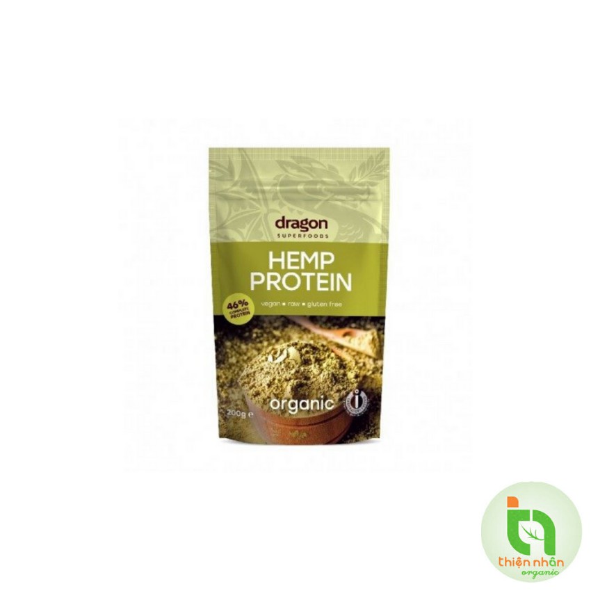 Protein bột gai hữu cơ 200g Dragon Superfoods