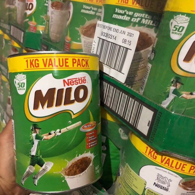 Sữa Milo Úc 1kg date 2022