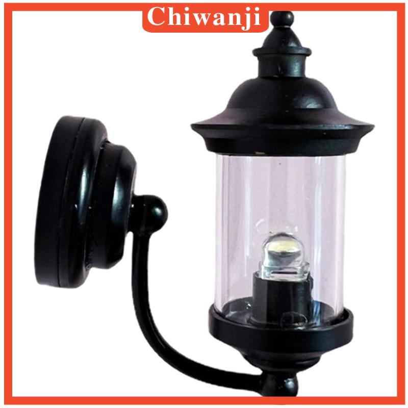 Đèn gắn tường ánh sáng trắng ấm áp trang trí nhà búp bê 12th