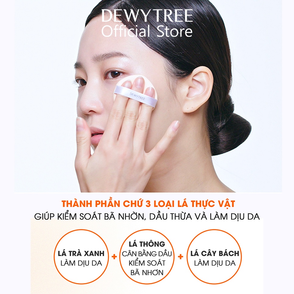 Phấn Nước Che Khuyết Điểm Nâng Tone Kiềm Dầu Chống Nắng Dewytree Urban Shade Cover & Fit Sun Cushion SPF50+ PA++++(14g)