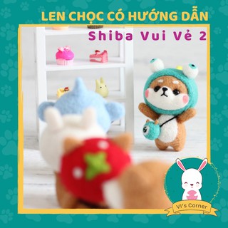 [Len chọc có hướng dẫn] BỘ KIT Shiba Vui Vẻ 2