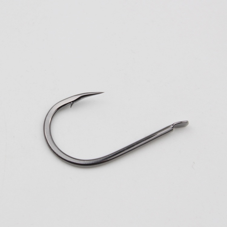 Bộ 500 Cái 0.1-500 Cái / Lốc 0.1-5# Móc Câu Cá Bằng Thép carbon Màu Đen Chất Lượng Cao