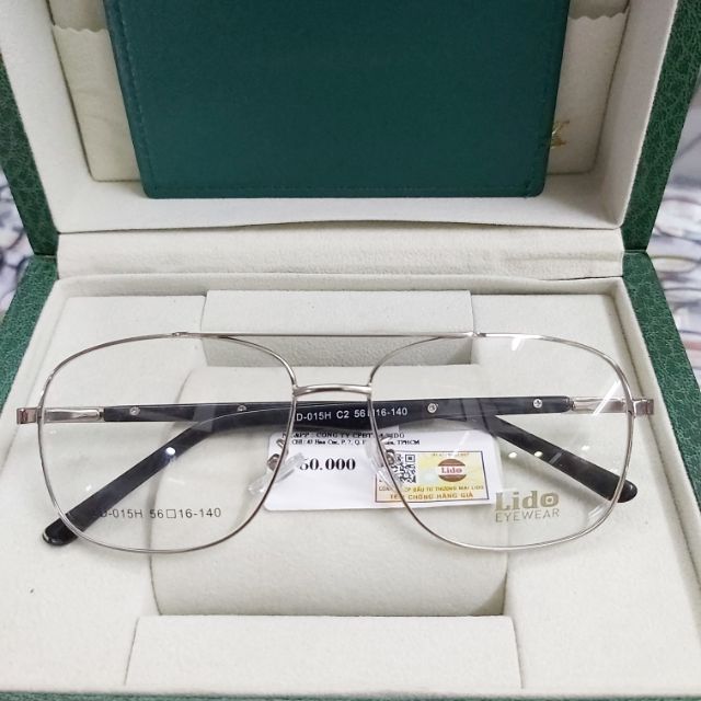 [Hàng chính hãng] Gọng kính LIDO titanium Italy Frame