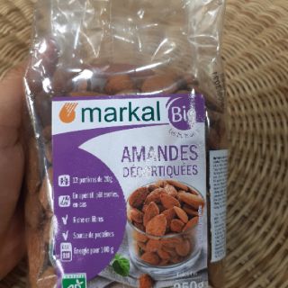 Hạt Hạnh Nhân Hữu Cơ Markal 250G