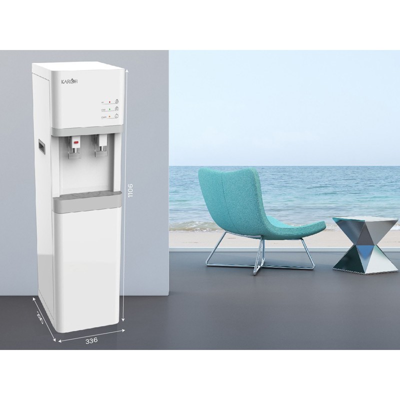 Máy lọc nước nóng lạnh Karofi HCV200RO-Miễn phí lắp đặt toàn quốc-bảo hành 36 tháng tại nhà