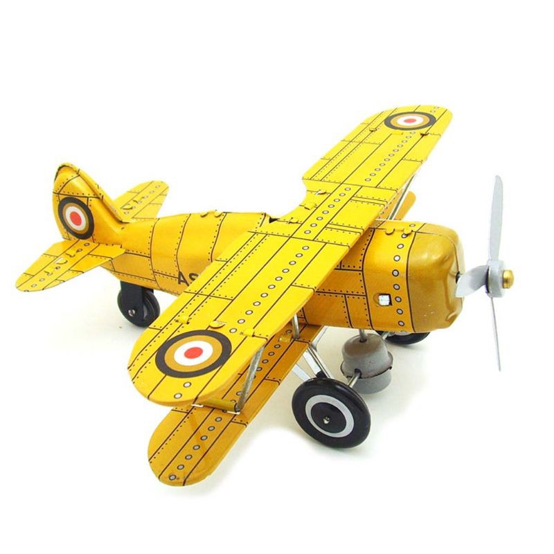 AIRCRAFT MODEL Mô Hình Máy Bay Mini Bằng Kim Loại Phong Cách Cổ Điển Dùng Trang Trí