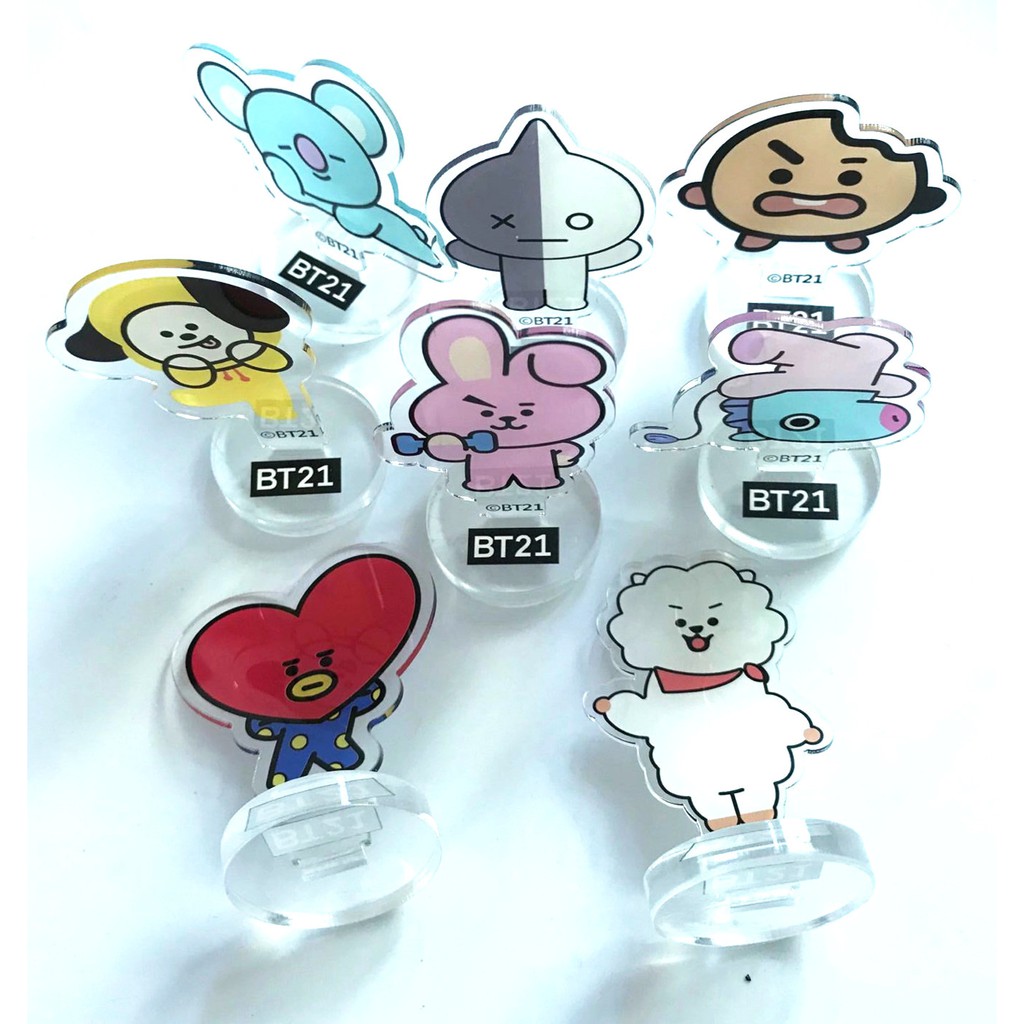 Kỷ niệm chương BT21 nhóm BTS mini - ẢNH THẬT