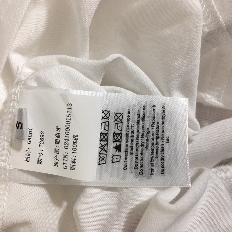 Áo phông không tay ôm eo xếp ly của Gann* hàng cao cấp có dây kéo bên hông