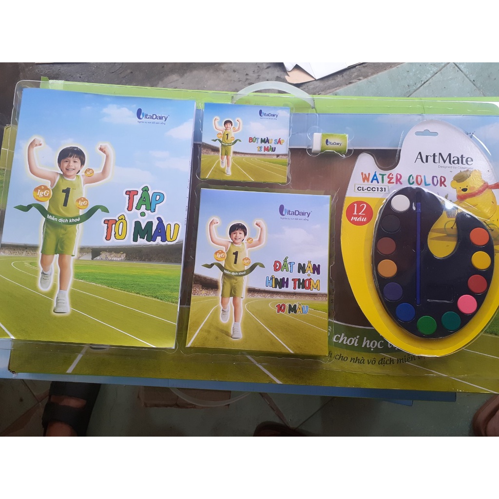 Bộ đồ chơi học tập cho bé Quà tặng từ Vitadairy