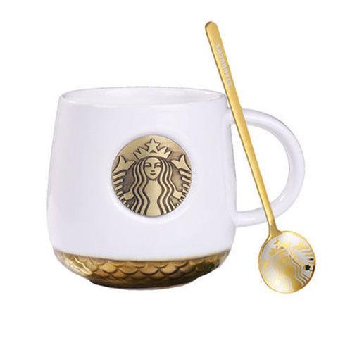 Cốc Uống Cà Phê Starbucks Bằng Gốm Sứ Phong Cách retro