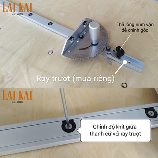 Cữ cắt góc cho cưa bàn