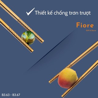 Đũa ăn cơm , đũa inox 304 cao cấp Fiore