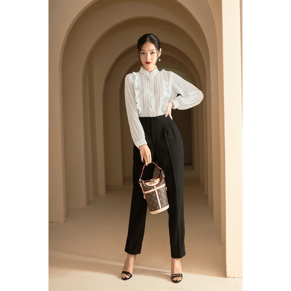 Quần vải cạp cao- 20Again 0456 | BigBuy360 - bigbuy360.vn