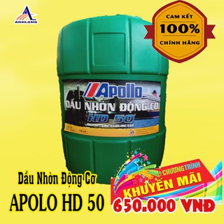 Dầu Nhờn động cơ Apollo HD 50 can 18L