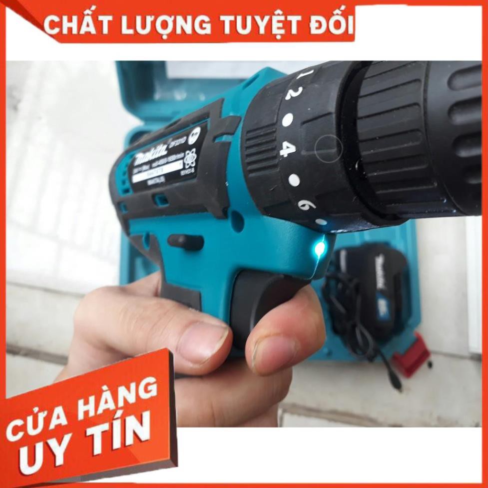 [SALE OFF]  Máy khoan pin MAKITA 24V Có BÚA và Phụ Kiện, máy bắt vít, máy khoan cầm tay cao cấp