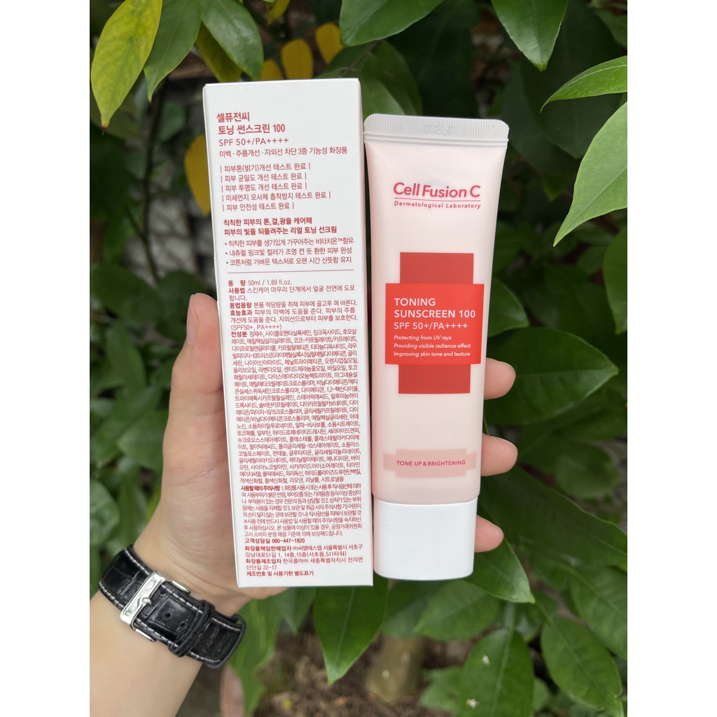 Kem chống nắng cell fusion c 50ml hàn quốc