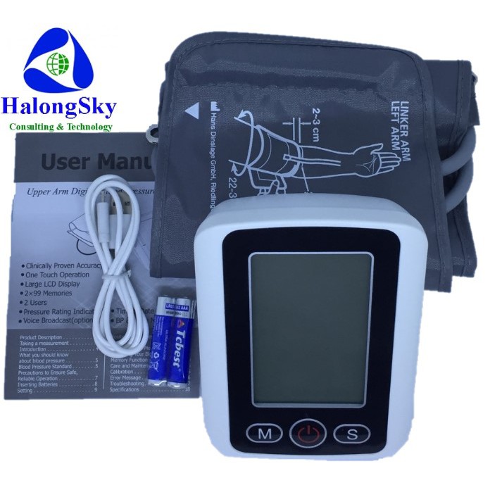 Máy đo huyết áp điện tử bắp tay B03 - sản phẩm chất lượng đảm bảo an toàn cho sức khỏe