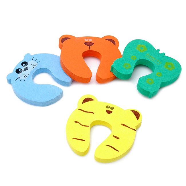 Chặn Cửa Hình Thú , Chống Sập Cửa, Chặn Gió, Chống Kẹt Tay Hình Thú Ngộ Nghĩnh Cho Bé